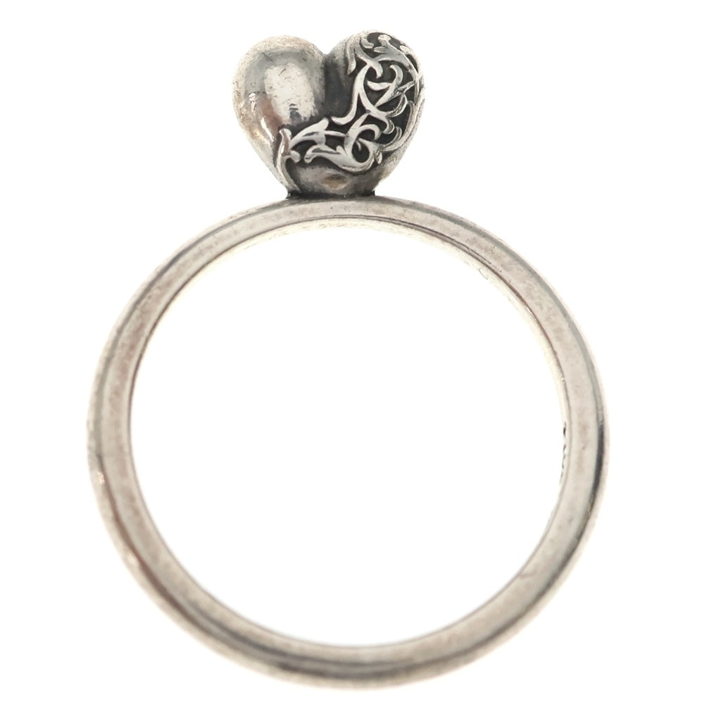 CHROME HEARTS(クロムハーツ) BUBBLGM HEART バブルガムハートスタンドアップ リング シルバー レディース