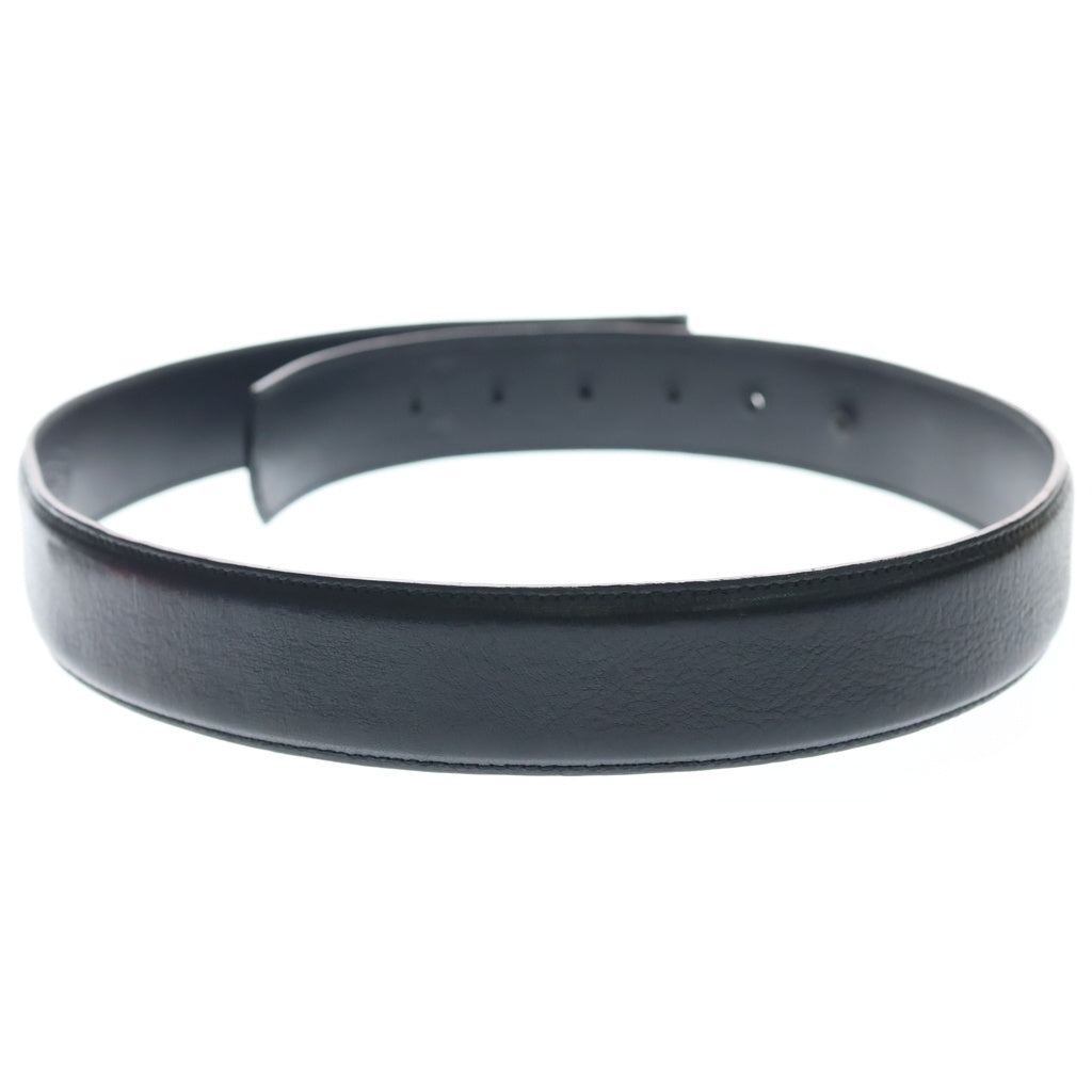 CHROME HEARTS(クロムハーツ) 1.5 STRAP 1.5インチ ホースシューリベッツ レザーベルトストラップ ブラック