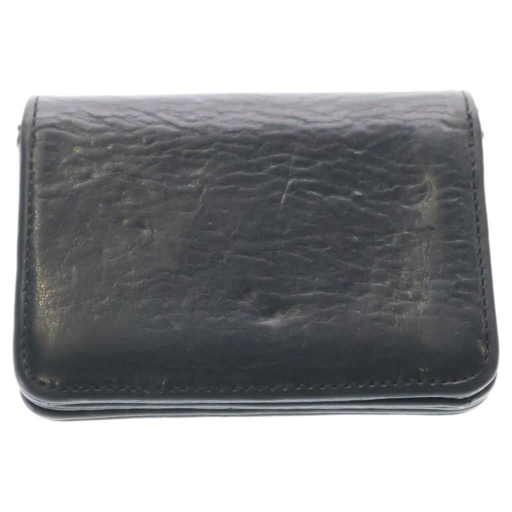 CHROME HEARTS(クロムハーツ) CRD CSE3PKTWDV1 アーチロゴプレート3ポケットレザーカードケース ブラック