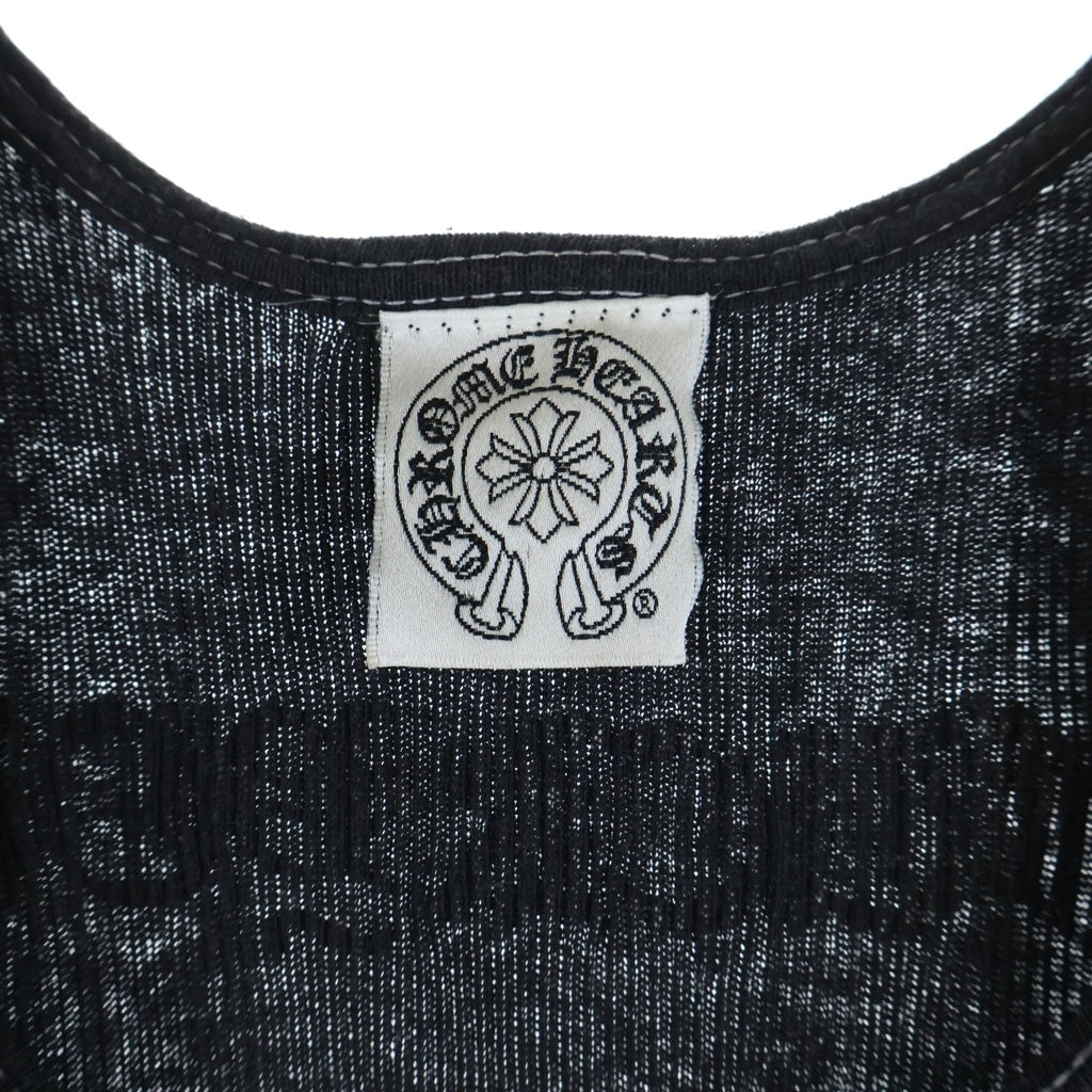 CHROME HEARTS(クロムハーツ) OLD オールド 東京限定 ヴァインダガー タンクトップ ノースリーブ カットソー ブラック
