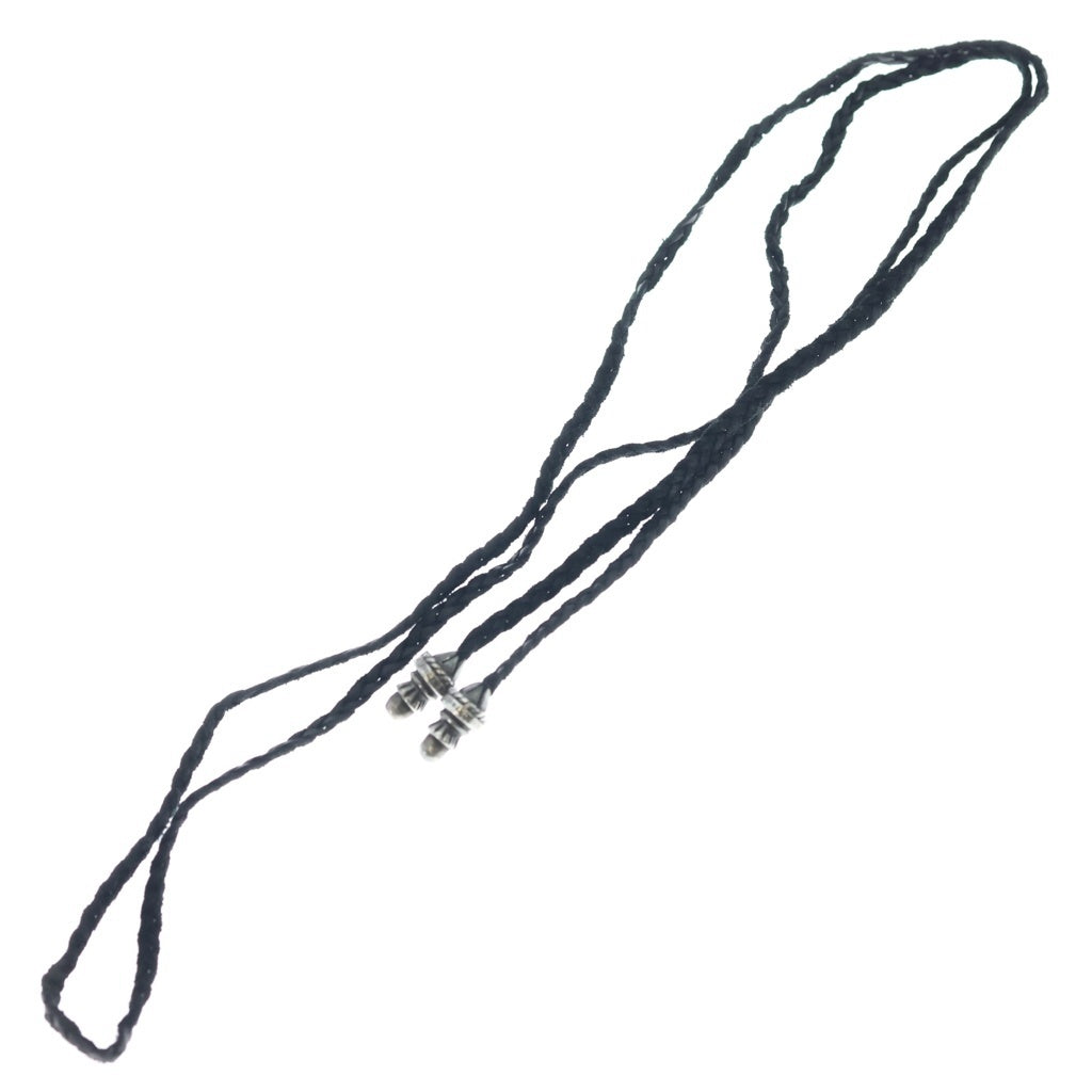 CHROME HEARTS(クロムハーツ) レザーブレード ボロチップ ブラック/シルバー