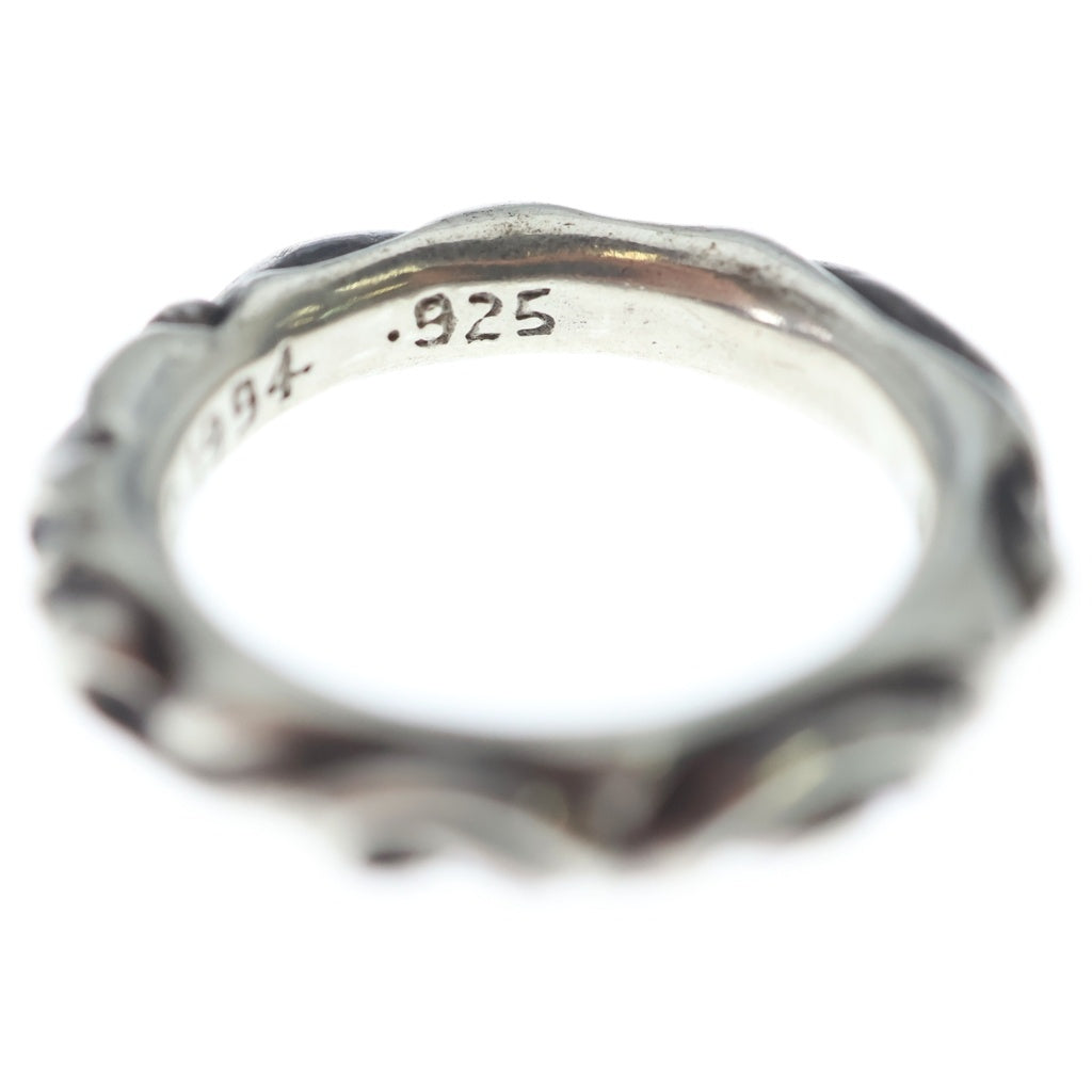 CHROME HEARTS(クロムハーツ) SCRL BAND スクロールバンド リング シルバー BCA351