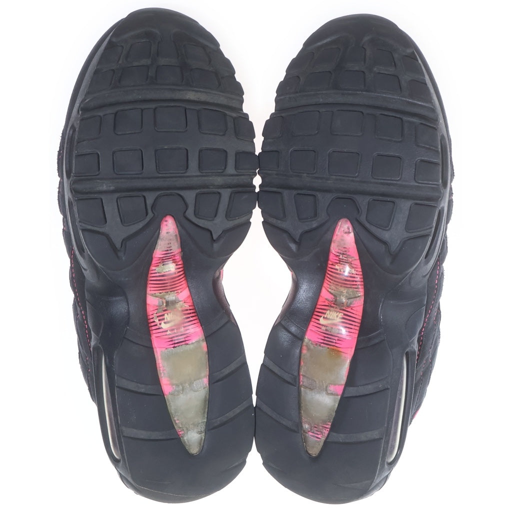 NIKE(ナイキ) AIR MAX 95 OG CU1930-066 エアマックス95 ローカットスニーカー ブラック/ピンク US8/26cm