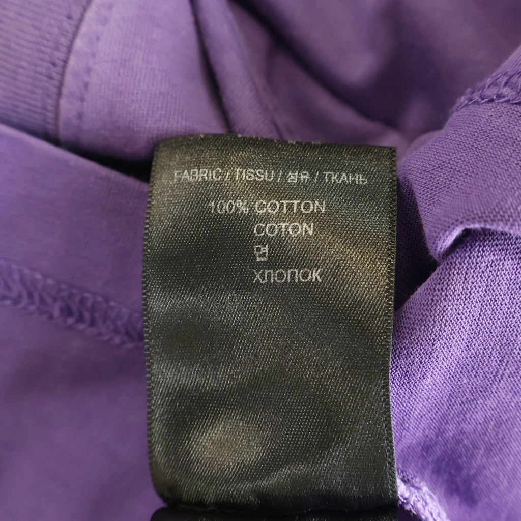 VETEMENTS(ヴェトモン) 22AW OVERSIZED LOGO TSHIRT オーバーサイズ ロゴ 半袖Tシャツ カットソー パープル UA53TR480U