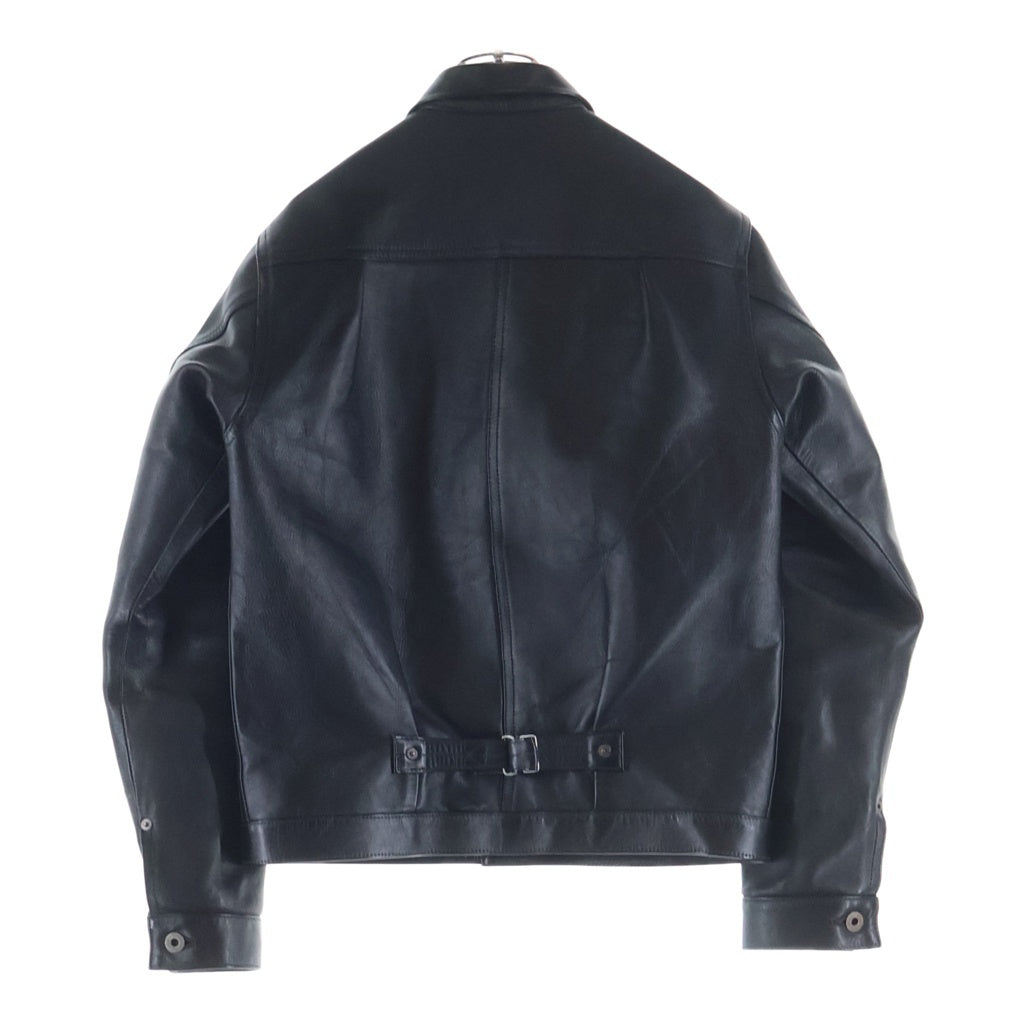 JELADO(ジェラード) 44 LETHER JACKET フロント月桂樹ボタン ホースハイド レザージャケット ブラック