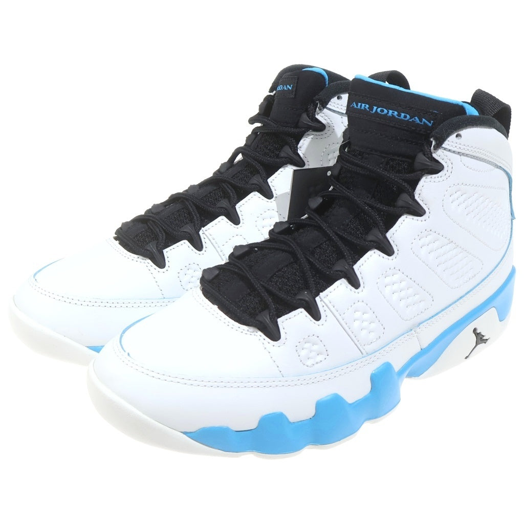 NIKE(ナイキ) AIR JORDAN 9 RETRO FQ8992-101 エアジョーダン9 レトロ ハイカットスニーカー シューズ ホワイト/ブルー US8.5/26.5cm