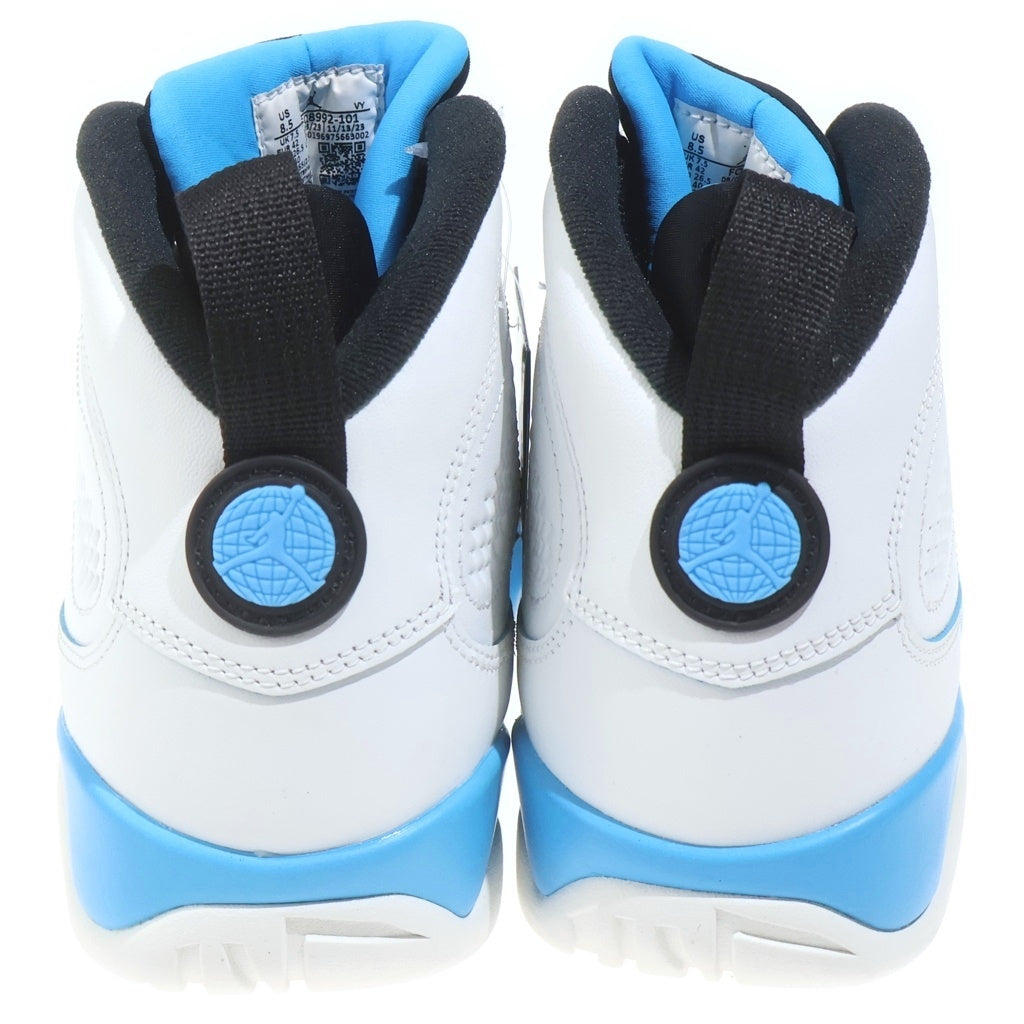 NIKE(ナイキ) AIR JORDAN 9 RETRO FQ8992-101 エアジョーダン9 レトロ ハイカットスニーカー シューズ ホワイト/ブルー US8.5/26.5cm