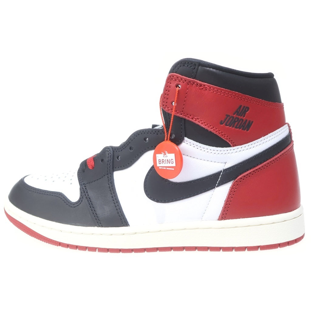 NIKE(ナイキ) AIR JORDAN 1 RETRO HIGH OG DZ5485-106 エアジョーダン1 レトロ ハイ OG ハイカットスニーカー シューズ ホワイト/レッド ブラック US8.5/26.5cm