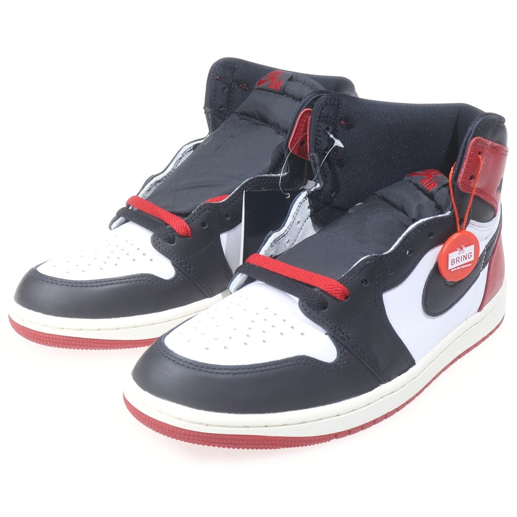 NIKE(ナイキ) AIR JORDAN 1 RETRO HIGH OG DZ5485-106 エアジョーダン1 レトロ ハイ OG ハイカットスニーカー シューズ ホワイト/レッド ブラック US8.5/26.5cm