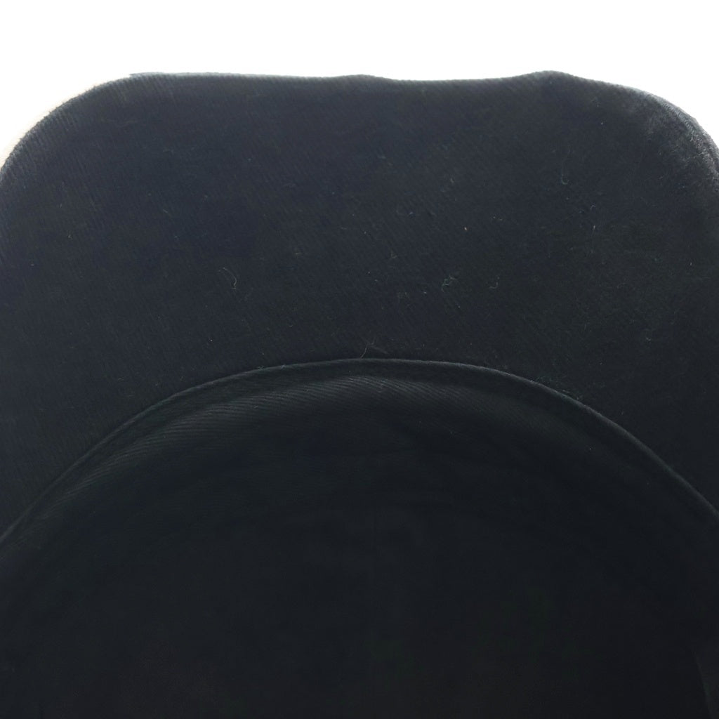 SUPREME(シュプリーム) 26SS × MM6 Split 6-Panel Cap フロント刺繍 ベースボールキャップ 帽子 ブラック