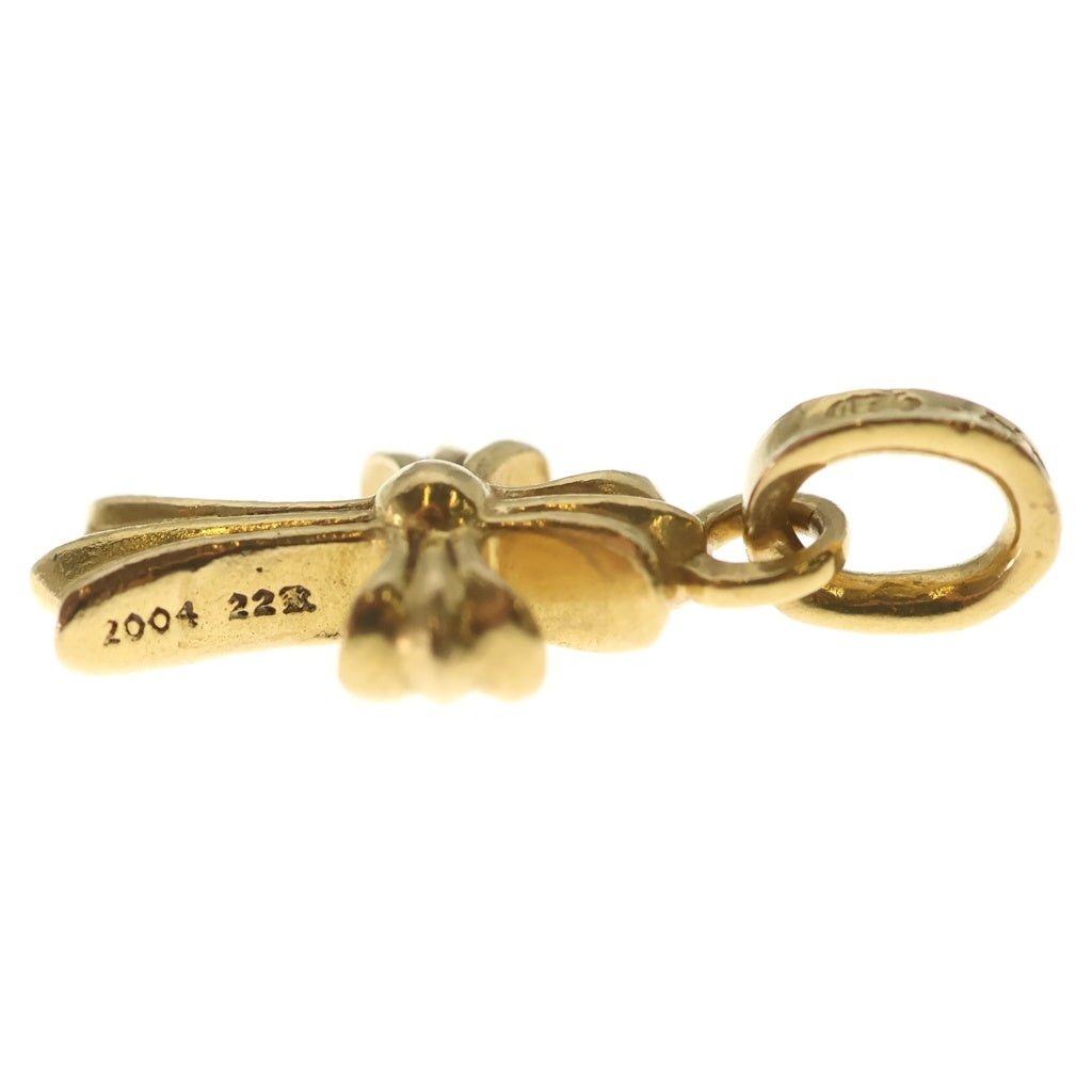 CHROME HEARTS(クロムハーツ) 22K CRS BBYFAT P/DIA ベイビーファットクロス PAVEダイヤ ペンダントトップ ゴールド BCA035