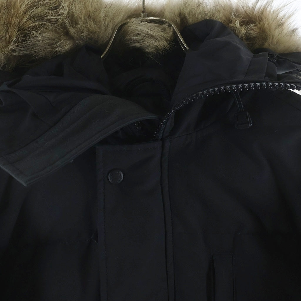 CANADA GOOSE(カナダグース) CARSON PARKA カーソン パーカ ファー付き ジップアップ ダウンジャケット ブラック 3805M