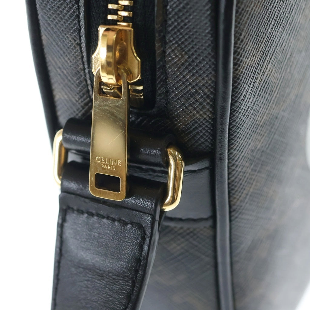 CELINE(セリーヌ) トリオンフ コーテッドキャンバス ミディアム ショルダーバッグ ブラウン F-DR-2242 レディース