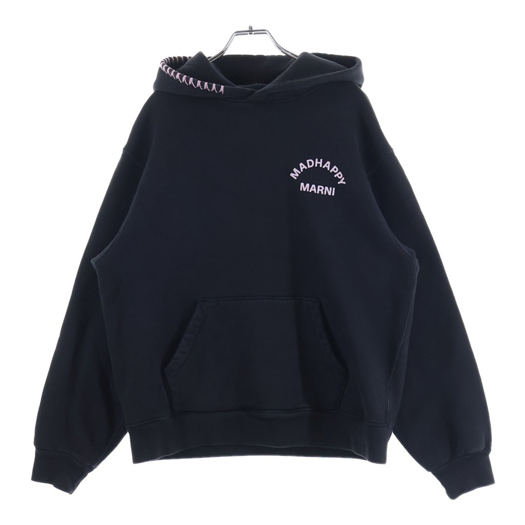 MARNI(マルニ) ×Madhappy Hoodie マッドハッピー フーディー プルオーバー スウェットパーカー ブラック FUMU0160P0UMH001