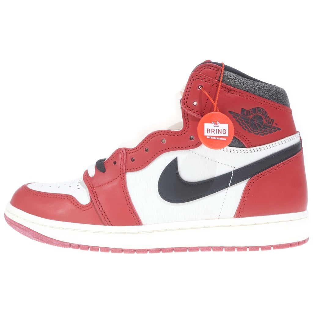 NIKE(ナイキ) AIR JORDAN 1 HIGH OG CHICAGO LOST & FOUND DZ5485-612 エアジョーダン1 ハイ ロスト アンド ファウンド ハイカットスニーカー レッド/ホワイト US9/27cm