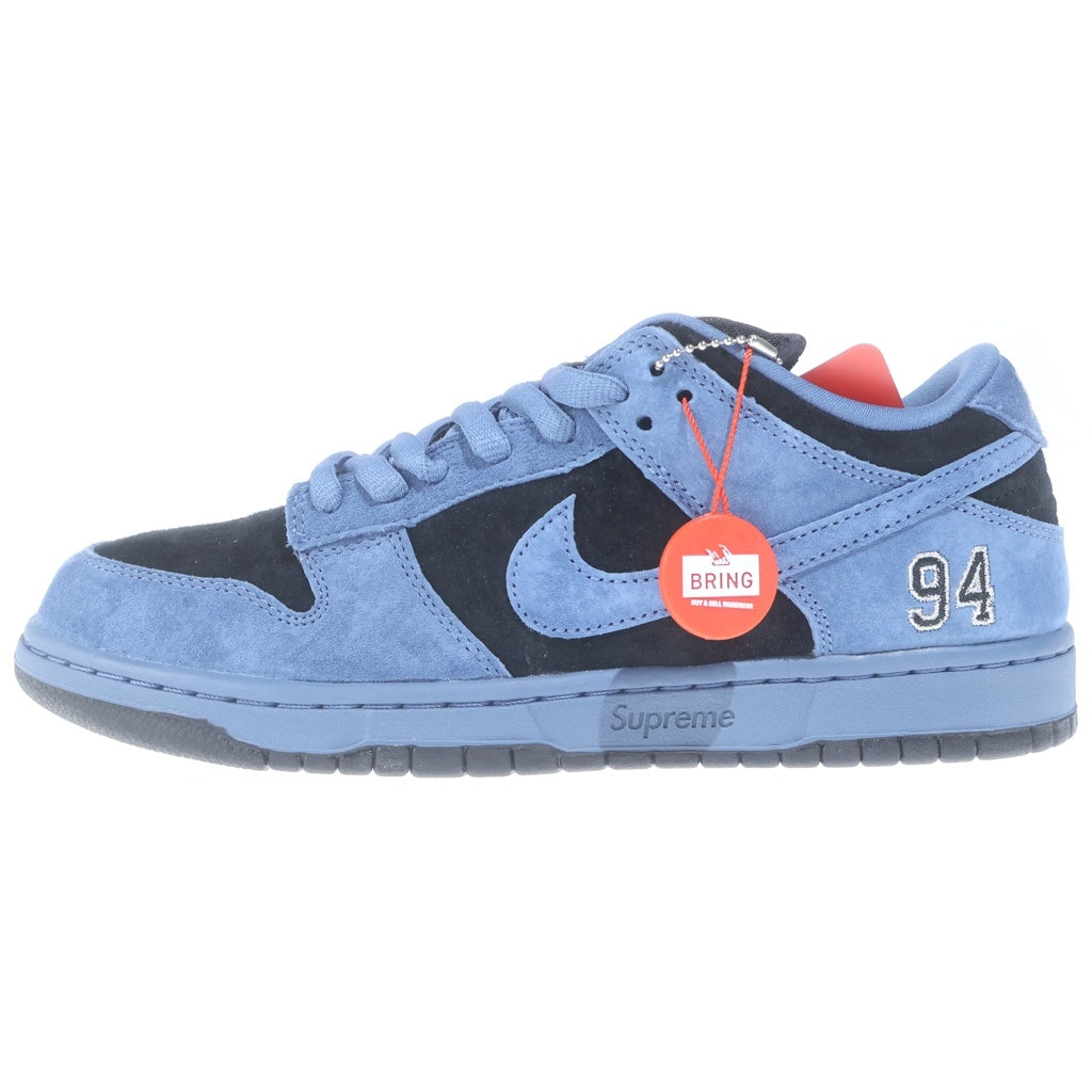 NIKE SB(ナイキエスビー) ×SUPREME DUNK LOW OCEAN FOG HQ8487-400 シュプリーム ダンクローオーシャンフォグ 北米限定 ローカットスニーカー ブルー US9/27.0cm