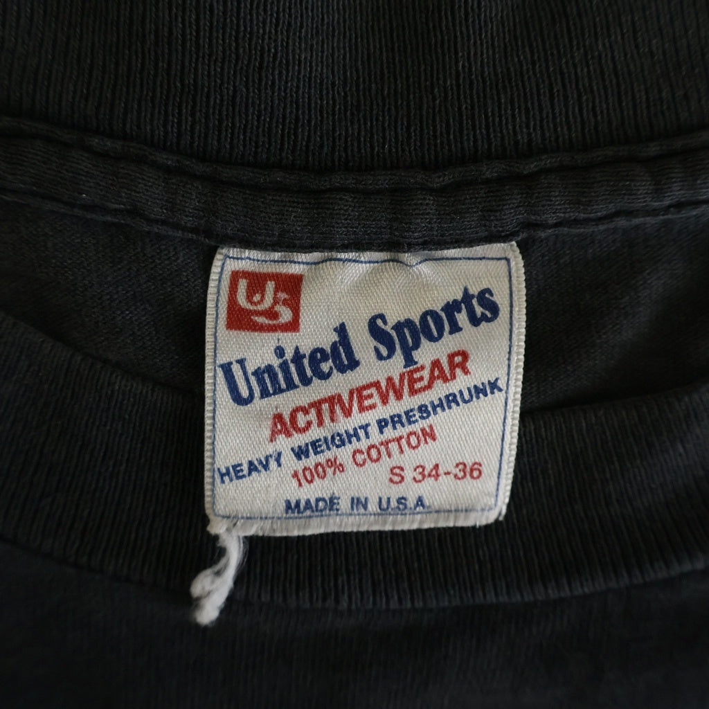 goro's(ゴローズ) 90s VINTAGE USA製 ロゴプリント クルーネック半袖Tシャツ カットソー ブラック