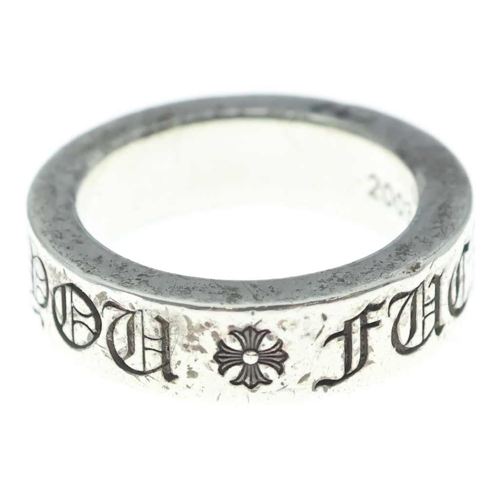 CHROME HEARTS(クロムハーツ) 6mm SPACER FUCK YOU 6mmスペーサーリング ファックユー シルバーBCA336