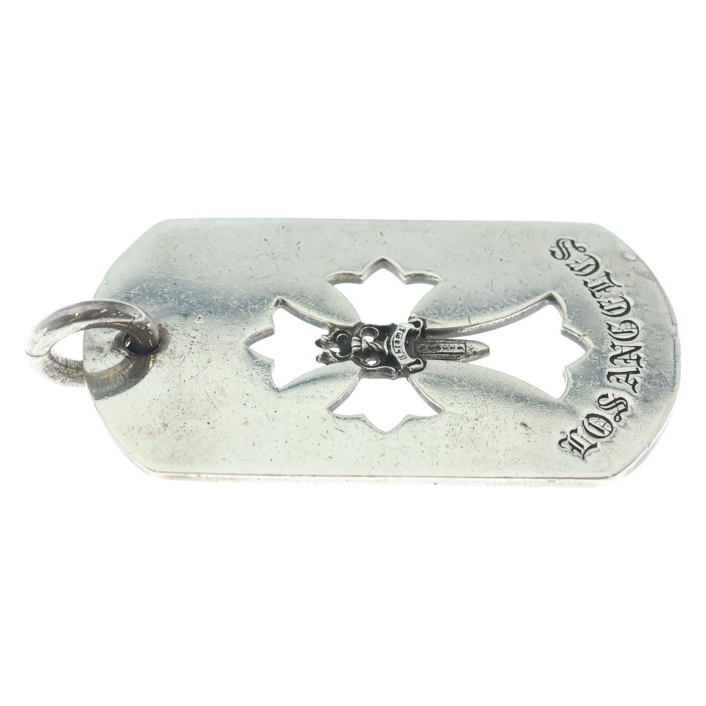 CHROME HEARTS(クロムハーツ) D TAG LRG LTD ラージドッグタグ LA限定ラージドッグタグネックレストップ