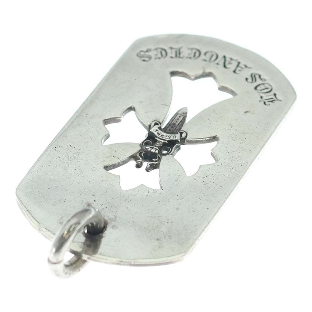 CHROME HEARTS(クロムハーツ) D TAG LRG LTD ラージドッグタグ LA限定ラージドッグタグネックレストップ