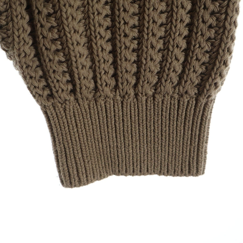 SUPREME(シュプリーム) 25SS Loose Gauge Stripe Small Box Sweater ルーズゲージ ストライプ スモールボックスロゴ ニットセーター ブラウン/グレー
