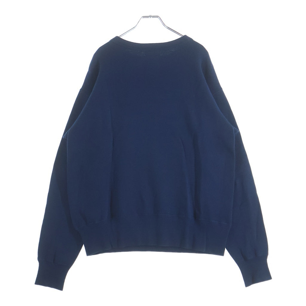 HUMAN MADE(ヒューマンメイド) TSURIAMI SWEATSHIRT ツリアミ クルーネック スウェット ブルー HM30CS028