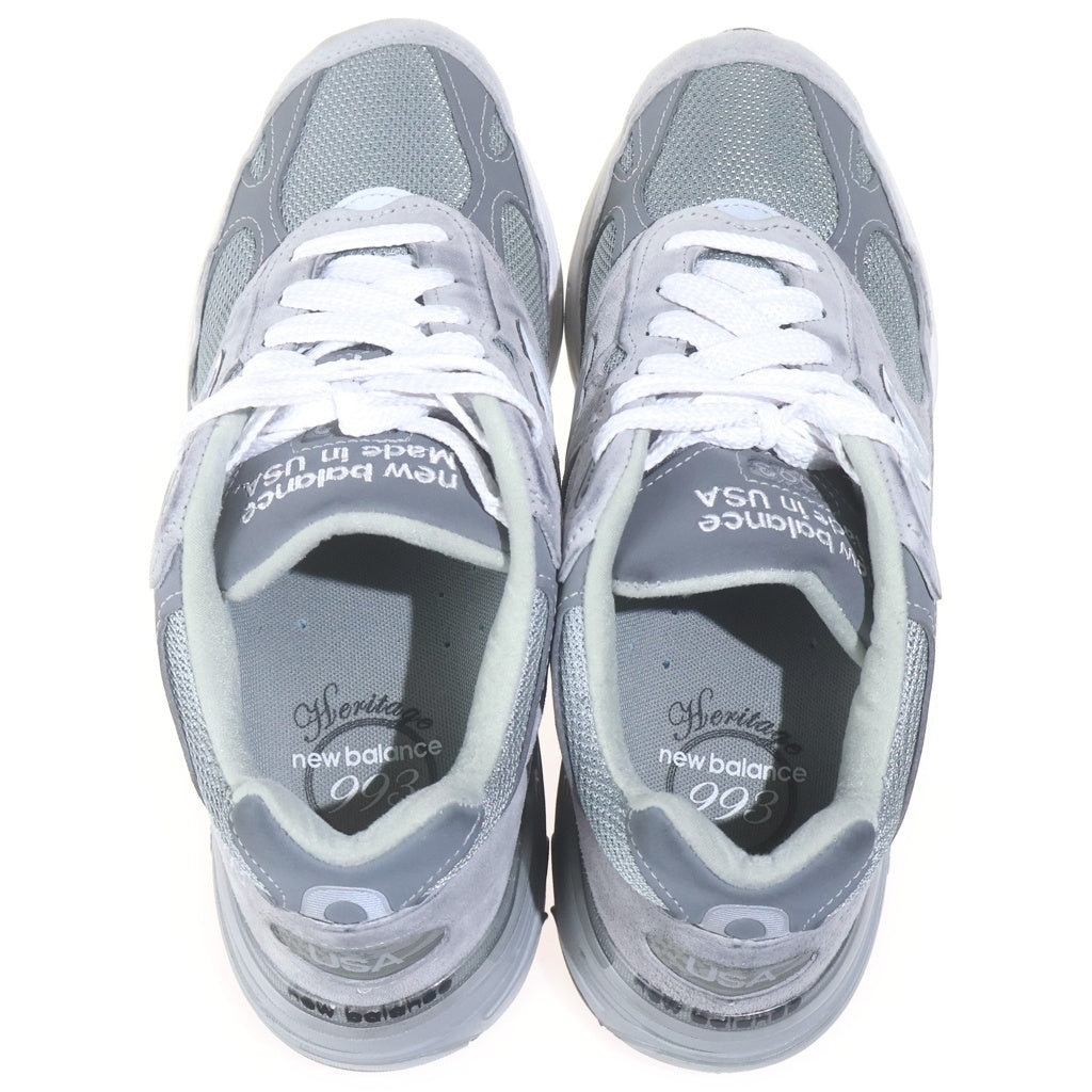 New Balance(ニューバランス) MR993GL USA製 スウェード ローカットスニーカー グレー US9/27cm