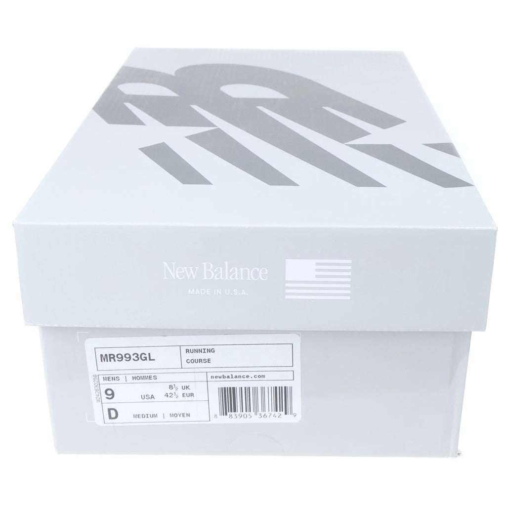 New Balance(ニューバランス) MR993GL USA製 スウェード ローカットスニーカー グレー US9/27cm