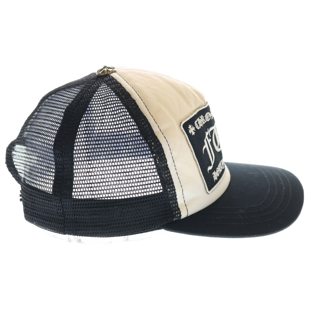 CHROME HEARTS(クロムハーツ) TRUCKER CAP FUCK トラッカー メッシュキャップ ファック 帽子 ホワイト/ブラック