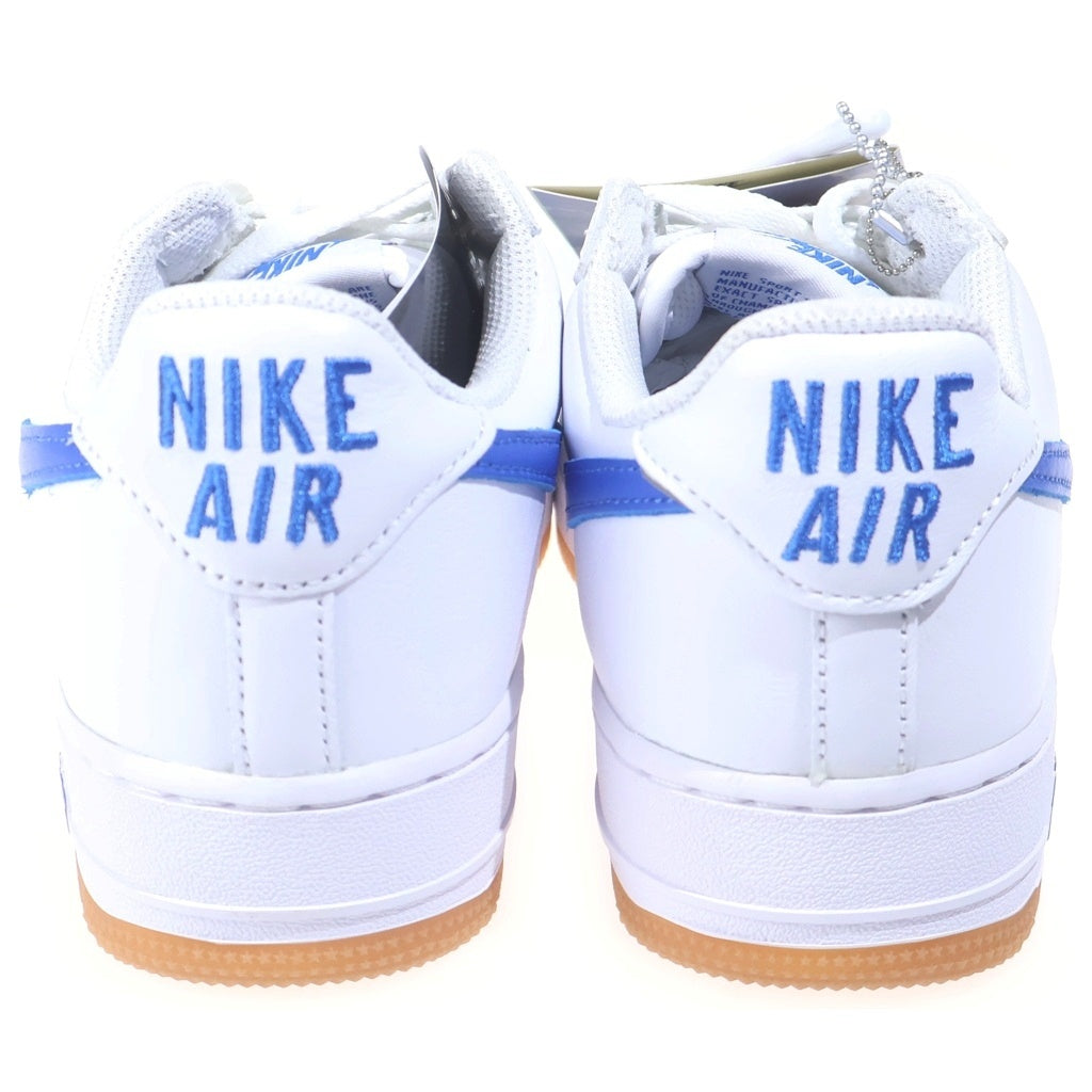 NIKE(ナイキ) AIR FORCE 1 LOW Color of the Month エアマックス カラー オブ ザ マンス ローカットスニーカー ホワイト/ブルー US7/25.0cm DJ3911-101