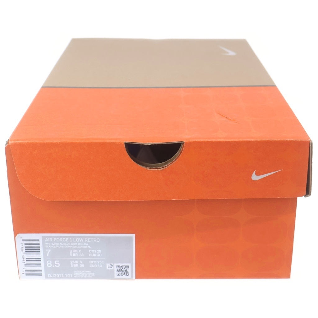 NIKE(ナイキ) AIR FORCE 1 LOW Color of the Month エアマックス カラー オブ ザ マンス ローカットスニーカー ホワイト/ブルー US7/25.0cm DJ3911-101