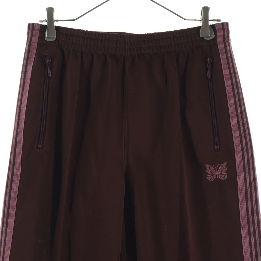 Needles(ニードルス) Track Pant Poly Smooth サイドライン トラックパンツ ポリスムース ブラウン RW316