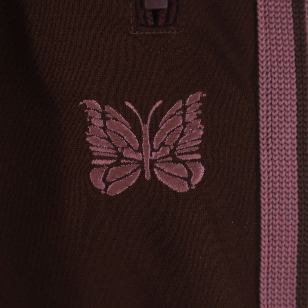 Needles(ニードルス) Track Pant Poly Smooth サイドライン トラックパンツ ポリスムース ブラウン RW316