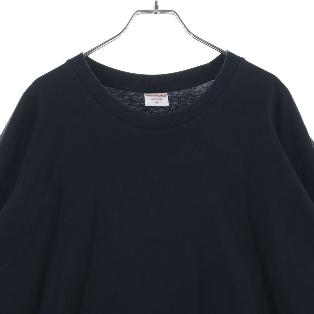 SUPREME(シュプリーム) 21SS Clayton Patterson L/S Tee クレイトン パターソン バックプリント長袖Tシャツ ブラック