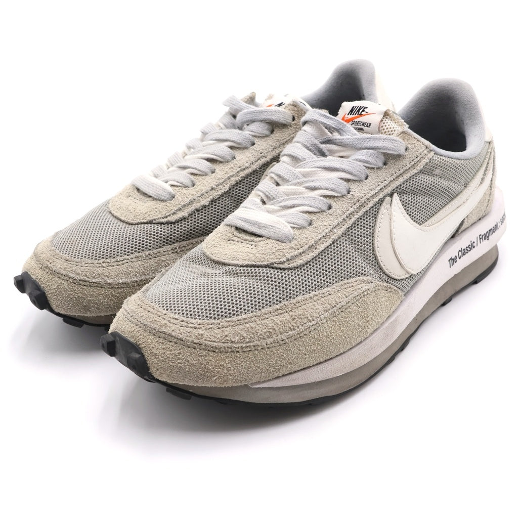 NIKE(ナイキ) ×sacai ×FRAGMENT LD WAFFLE SF DH2684-001 サカイ フラグメント エルディワッフル ローカットスニーカー グレー US10/28cm