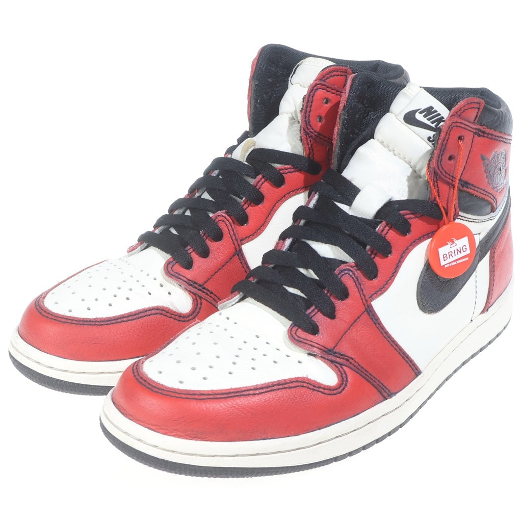 NIKE SB(ナイキエスビー) AIR JORDAN 1 RETRO HIGH OG LA TO CHICAGO CD6578-507 エアジョーダン1 レトロ ハイカットスニーカー レッド/ホワイト US9/27cm