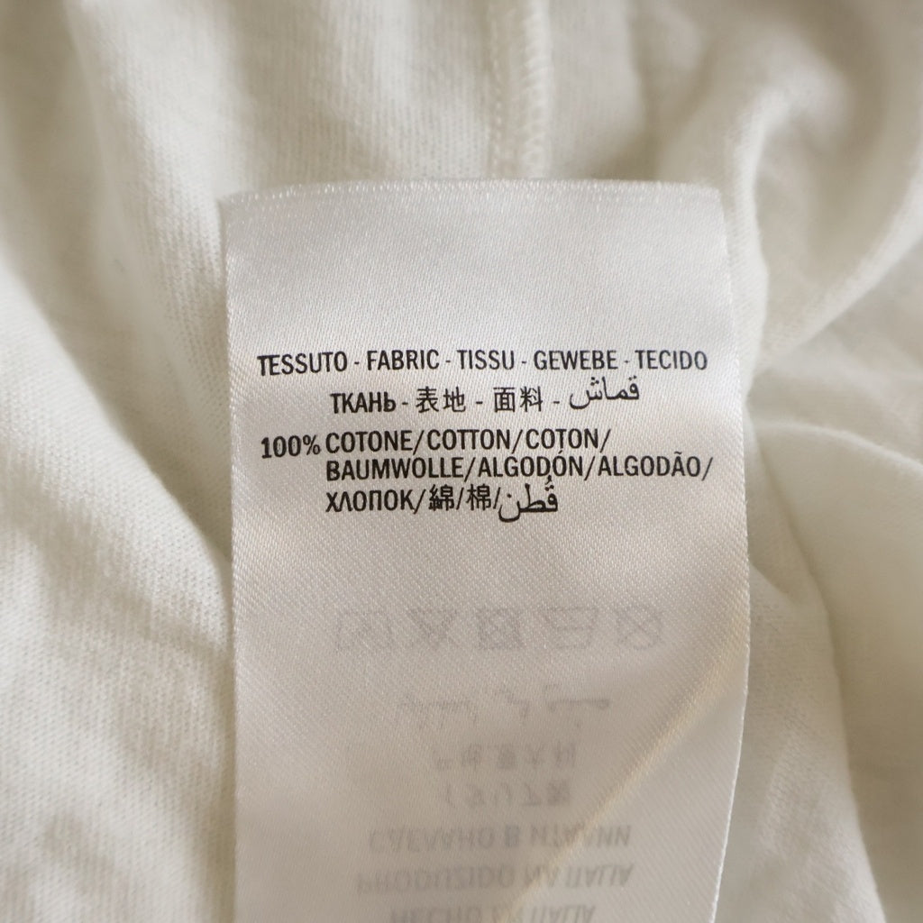 GUCCI(グッチ) 17SS ウォッシュ加工ロゴ 半袖Tシャツ カットソー ホワイト 440103 X3F05