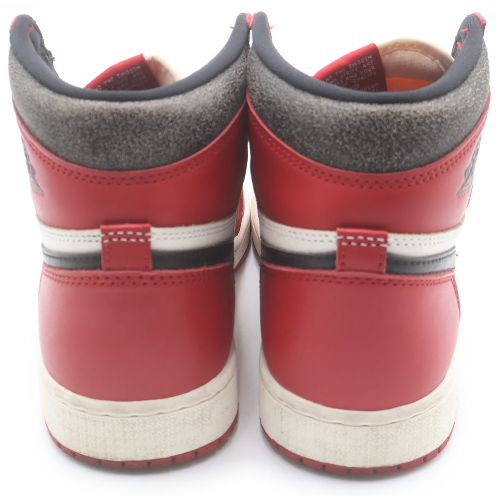 NIKE(ナイキ) AIR JORDAN 1 HIGH OG CHICAGO LOST & FOUND エアジョーダン1 ハイ ロスト アンド ファウンド ハイカットスニーカー レッド/ホワイト US8.5/26.5cm DZ5485-612