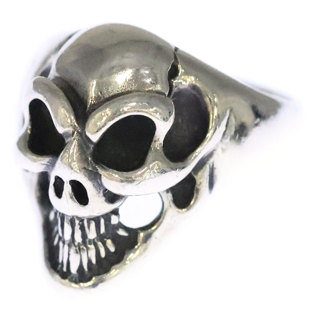 Bill Wall Leather/BWL(ビルウォールレザー) GOOD LUCK SKULL グッドラック スカルリング 指輪 シルバー レディース