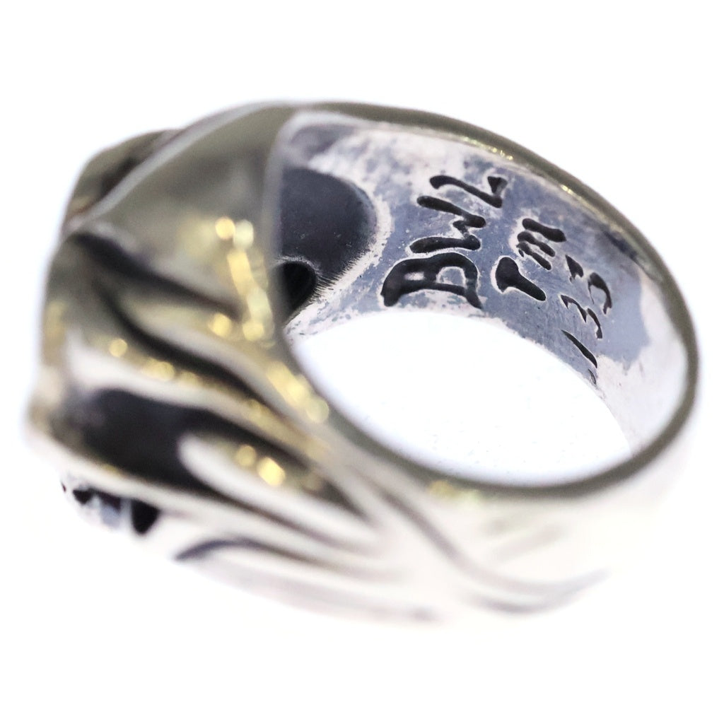 Bill Wall Leather/BWL(ビルウォールレザー) Ultimate Skull Ring アルティメットスカルリング 指輪 シルバー