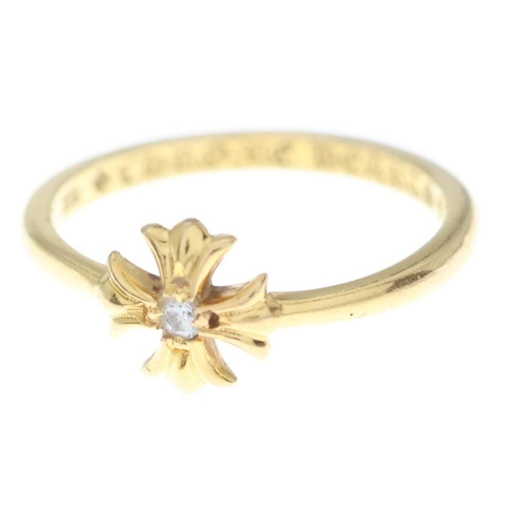 CHROME HEARTS(クロムハーツ) 22K BUBBLGM CH PLS DIA バブルガム CH プラス 1ダイヤ ゴールド リング