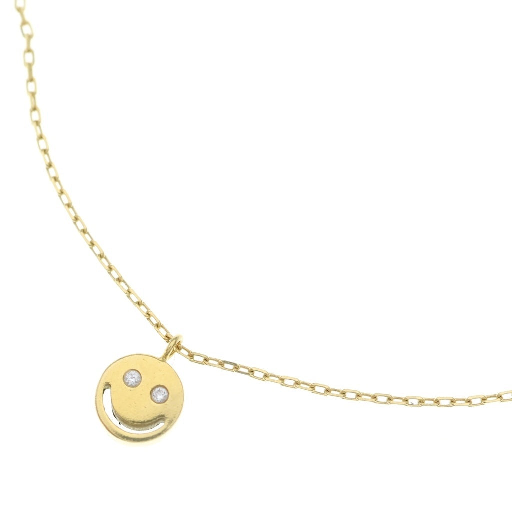 EYEFUNNY(アイファニー) K18 Smile SSS necklace スマイル ダイヤ