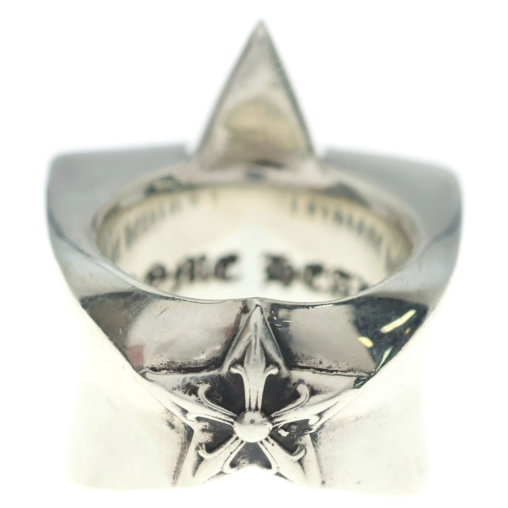 CHROME HEARTS(クロムハーツ) STR LRG RING ラージ スター リング 指輪 シルバー