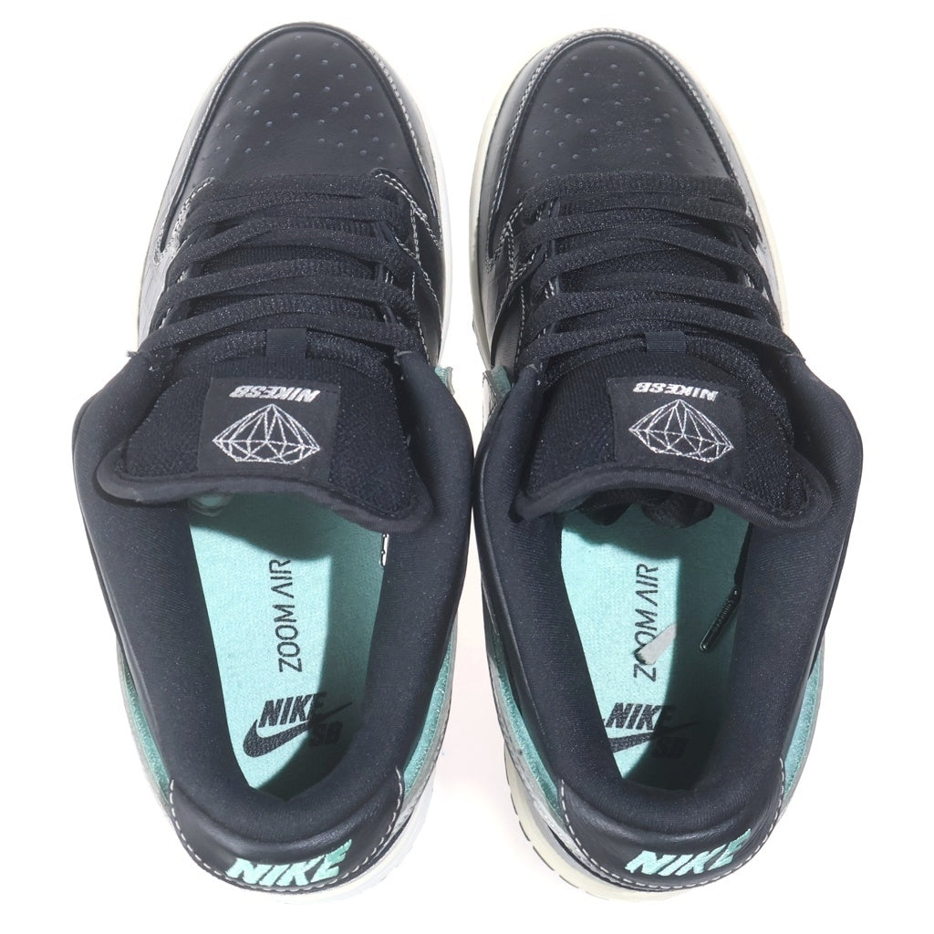 NIKE SB(ナイキエスビー) ×DIAMOND SUPPLY DUNK LOW PRO OG QS ダイヤモンド サプライ ダンク ローカットスニーカー ブラック US7/25.0cm BV1310-001