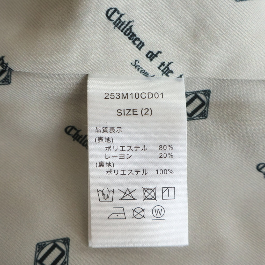 Dickies(ディッキーズ) ×Children of the discordance チルドレン オブ ザ ディスコーダンス 襟刺繍スタッズ ジップアップ ブルゾン ブラック 253M10CD01
