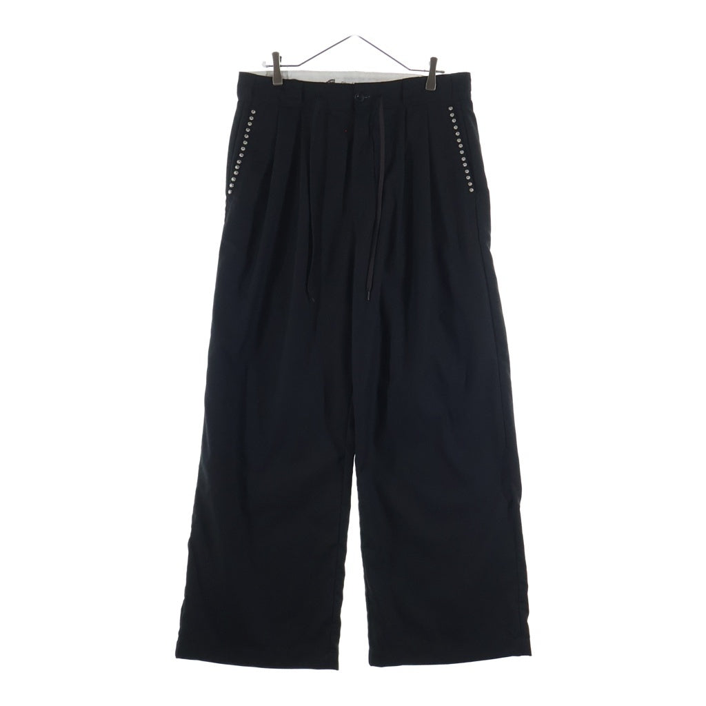 Dickies(ディッキーズ) ×Children of the discordance WORK PANTS チルドレン オブ ザ ディスコーダンス バックポケット刺繍 スタッズ ワークパンツ ブラック 253M40CD01