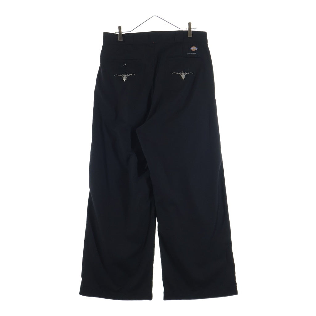 Dickies(ディッキーズ) ×Children of the discordance WORK PANTS チルドレン オブ ザ ディスコーダンス バックポケット刺繍 スタッズ ワークパンツ ブラック 253M40CD01