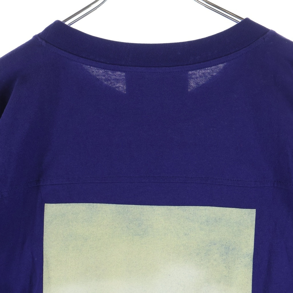 GUCCI(グッチ) ×THE NORTH FACE T-SHIRT ザノースフェイス バックプリント クルーネック 半袖Tシャツ カットソー ネイビー