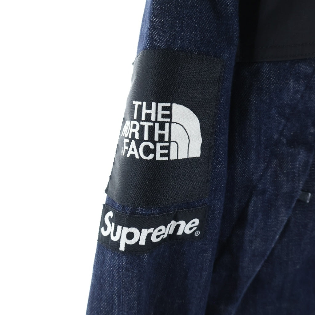 SUPREME(シュプリーム) 15SS ×THE NORTH FACE Denim Dot Shot Jacket ザノースフェイス デニム ドットショット マウンテンジャケット インディゴブルー NP01540I