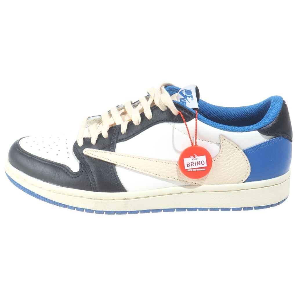 NIKE(ナイキ) ×TRAVIS SCOTT FRAGMENT DESIGN AIR JORDAN 1 LOW OG SP トラヴィススコット フラグメント エアジョーダン1 ローカットスニーカー US9/27.0cm DM7866-140